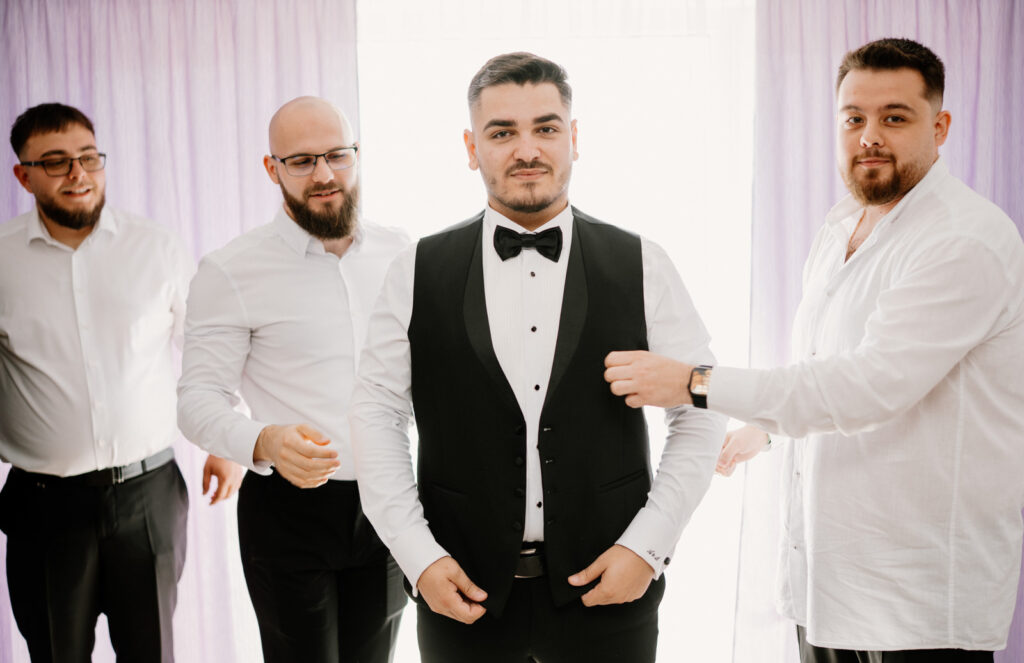 Lucian Crestez detalii elegante rochie de mireasa