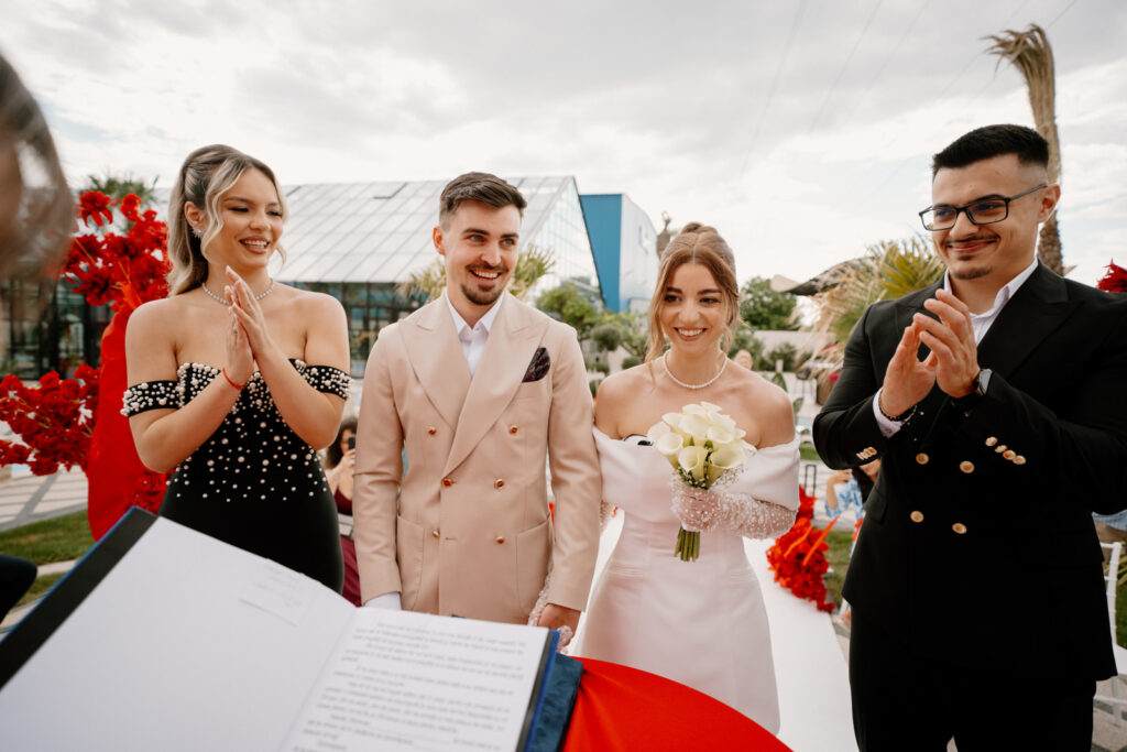 Lucian Crestez la cununia civila din Braila restaurant Butterfly