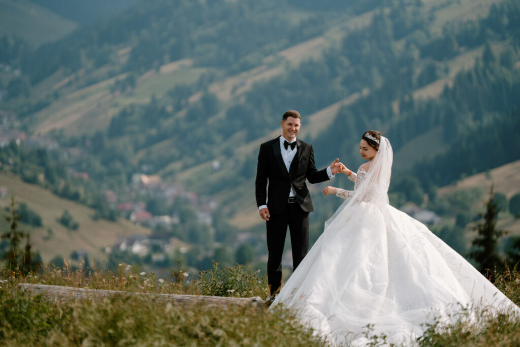 Lucian Crestez trash the dress la Amfiteatrul Transilvania