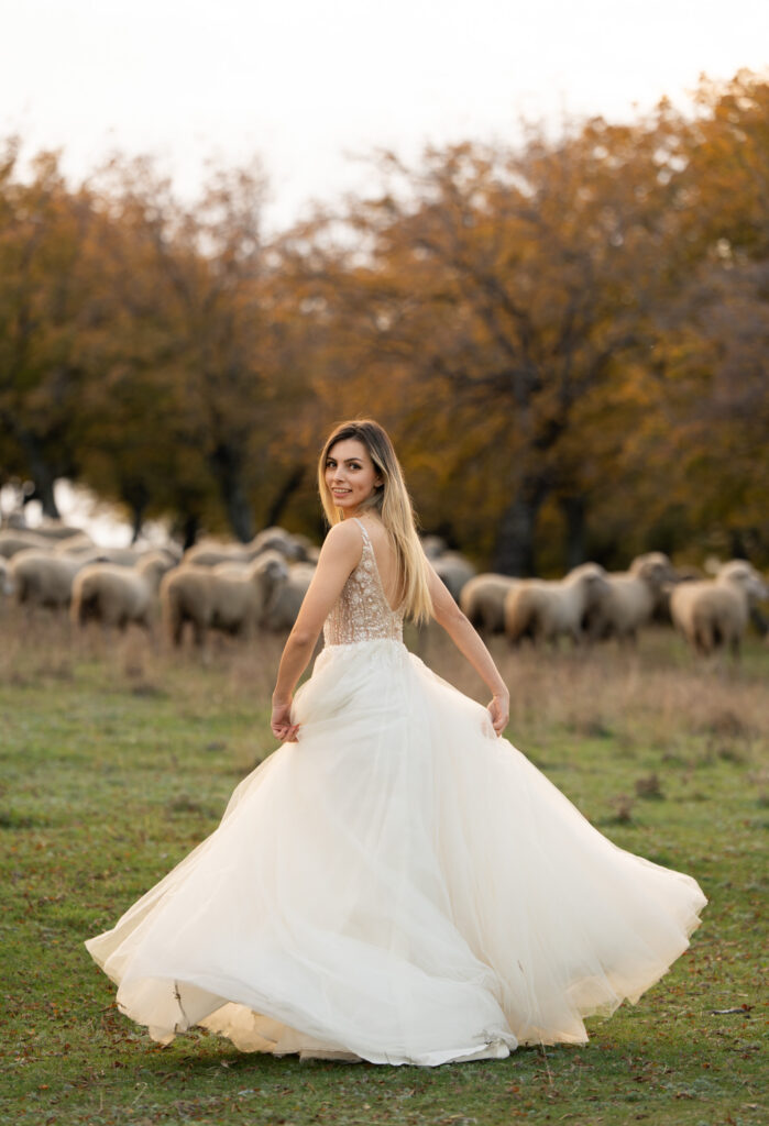 Mireasa la trash the dress cu Lucian Crestez