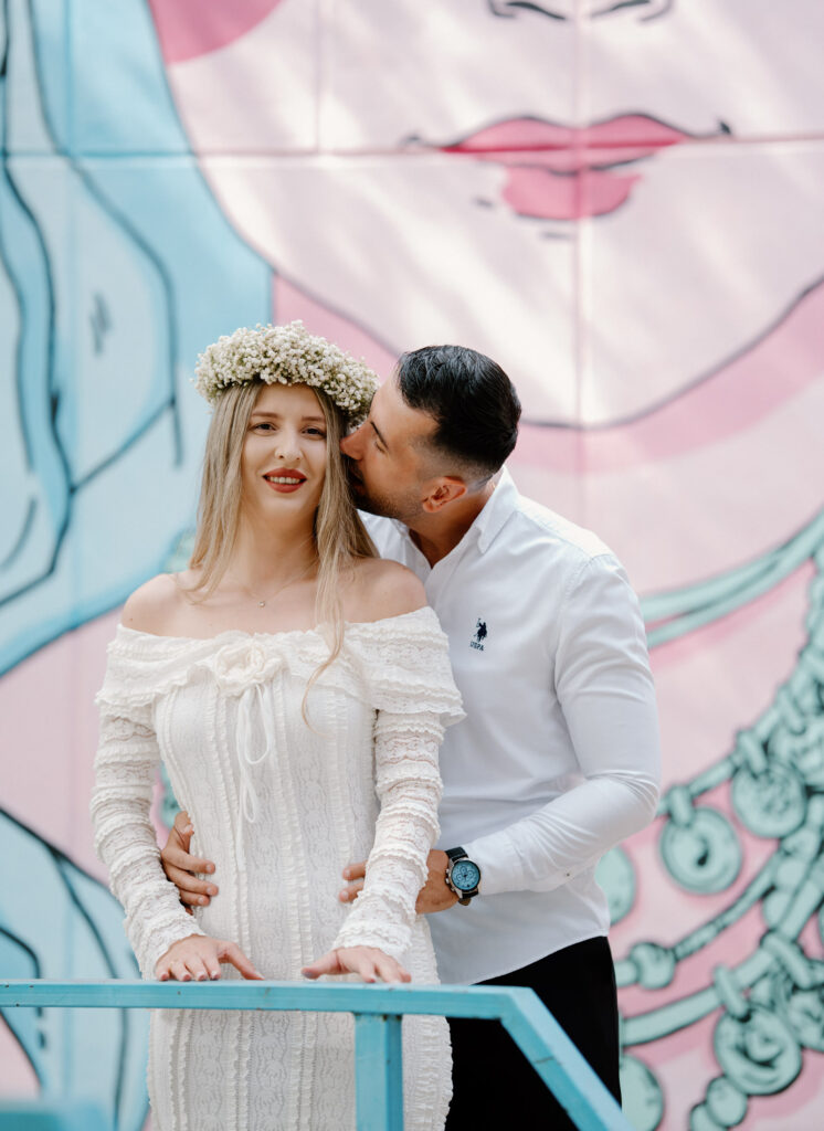 Viitorii miri la save the date in braila cu Lucian Crestez